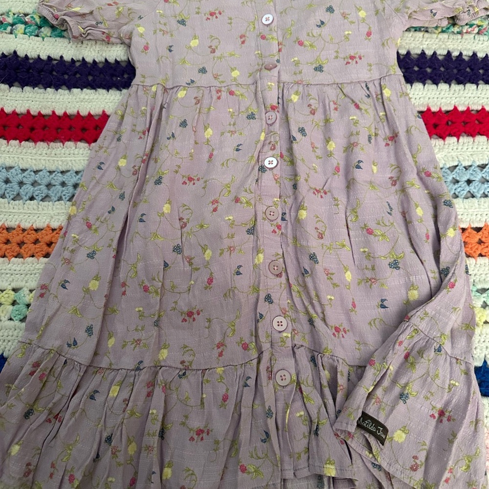 Floral Button-Down Dress by Matilda Jane
